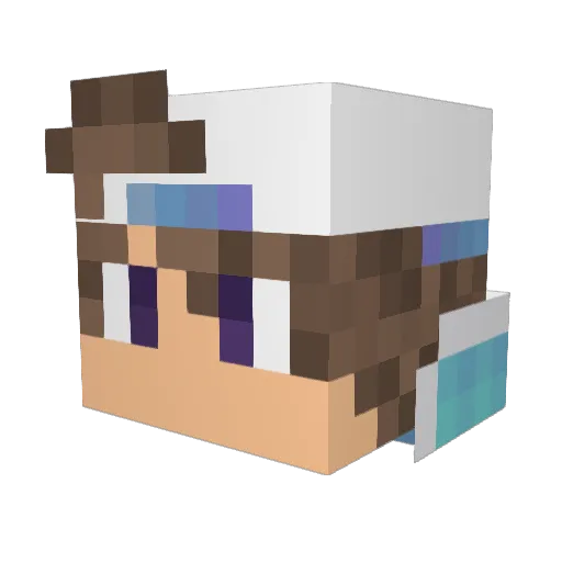 Starmix2873 Minecraft avatar head, 3D render