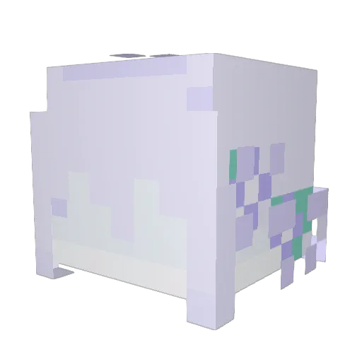 Starparadox Minecraft avatar head, 3D render