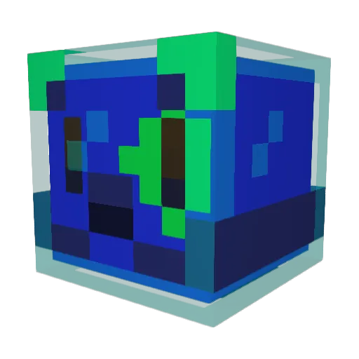 Starpunches Minecraft avatar head, 3D render