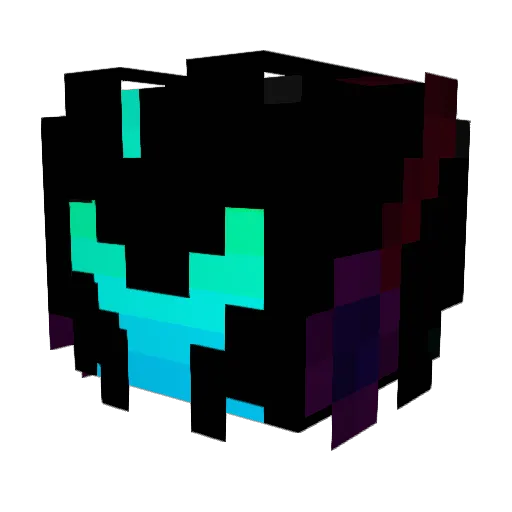 StarrBeam Minecraft avatar head, 3D render