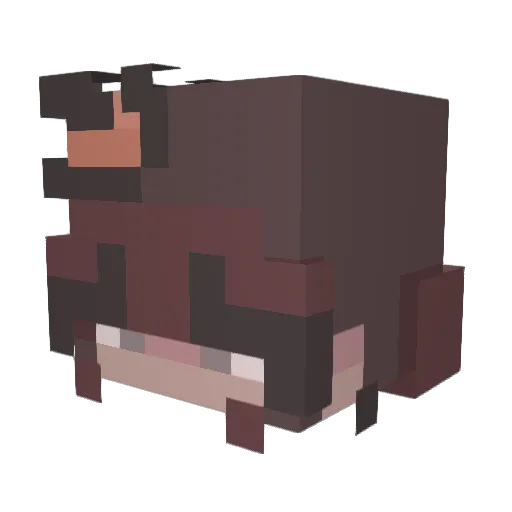 StarrDuzt Minecraft avatar head, 3D render