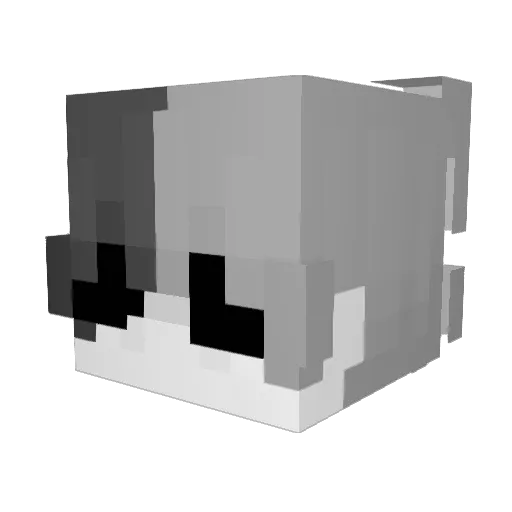 StarryDawn72 Minecraft avatar head, 3D render