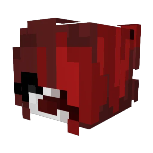 StarryHeavens Minecraft avatar head, 3D render