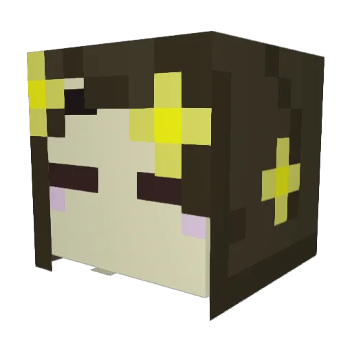 Starry_Kiwi88 Minecraft avatar head, 3D render