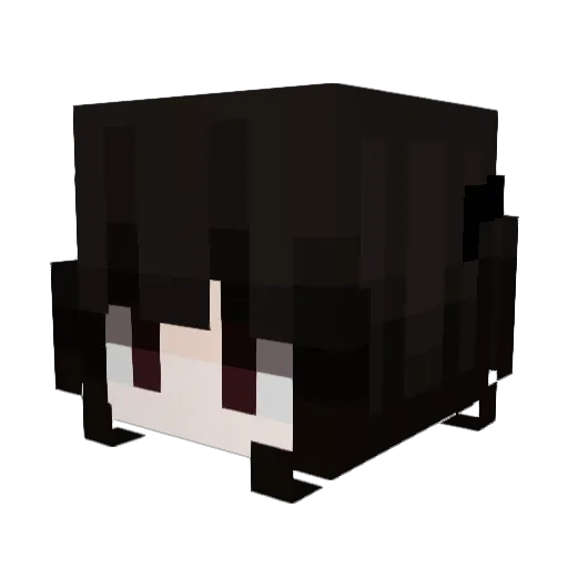 StarsOvO Minecraft avatar head, 3D render