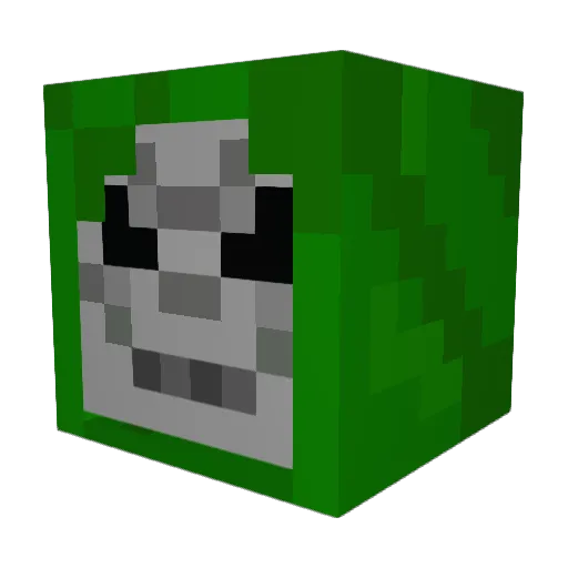 Starscream7456 Minecraft avatar head, 3D render