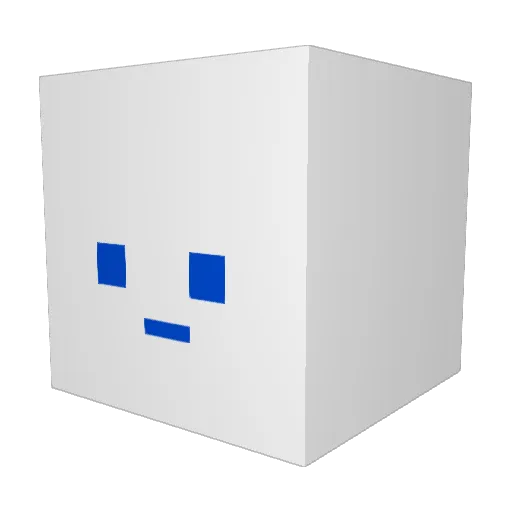 StarshipTroopers Minecraft avatar head, 3D render