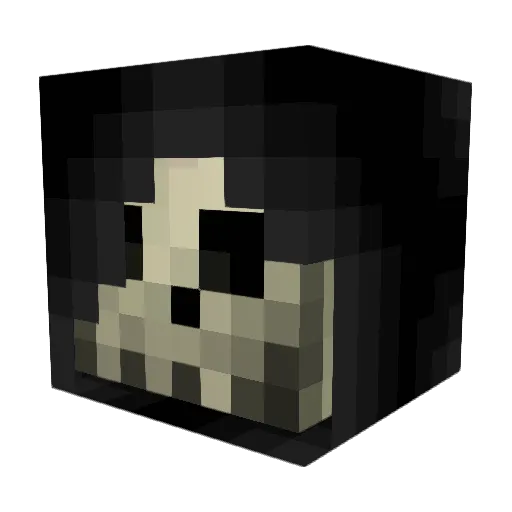 Starswhisper Minecraft avatar head, 3D render