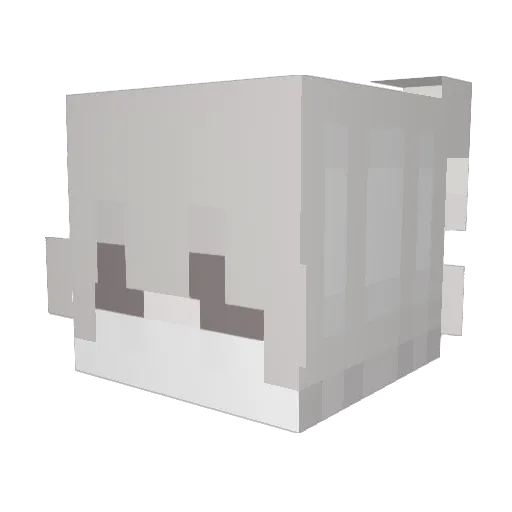 Starsxm Minecraft avatar head, 3D render