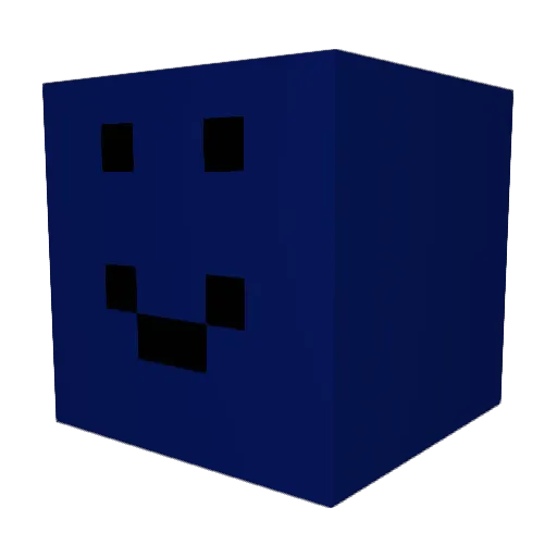 Startendo Minecraft avatar head, 3D render