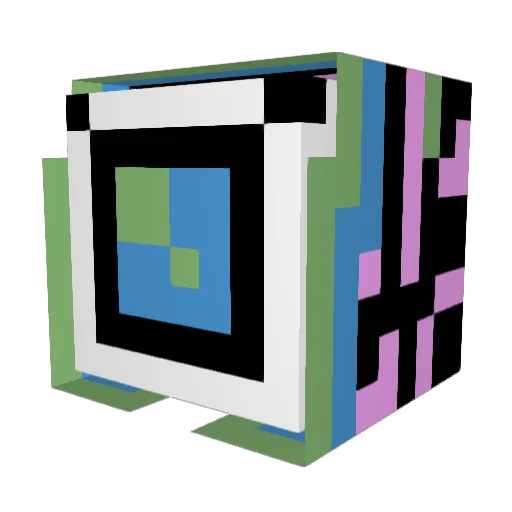 Starthork Minecraft avatar head, 3D render