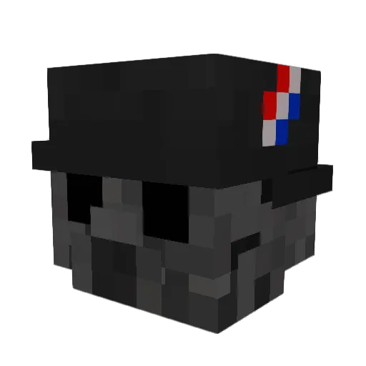 Startingbark035 Minecraft avatar head, 3D render