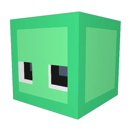 StartklarAchoo Minecraft avatar head, 3D render
