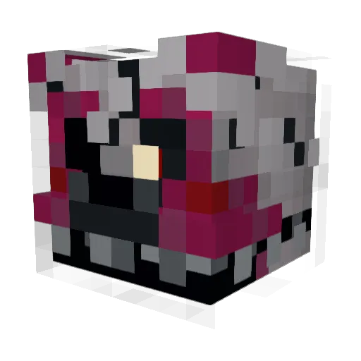 Starui1 Minecraft avatar head, 3D render