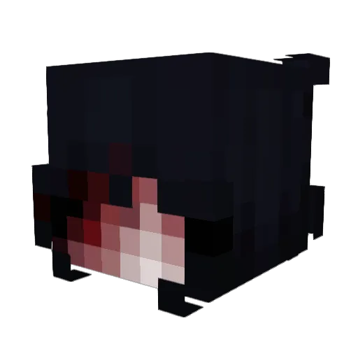 StaruneZ Minecraft avatar head, 3D render