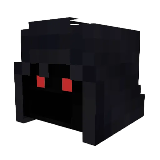 StarwickTV Minecraft avatar head, 3D render