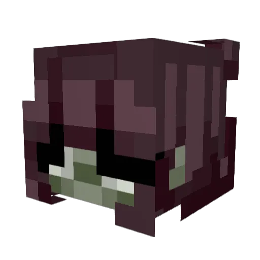Starwinke Minecraft avatar head, 3D render