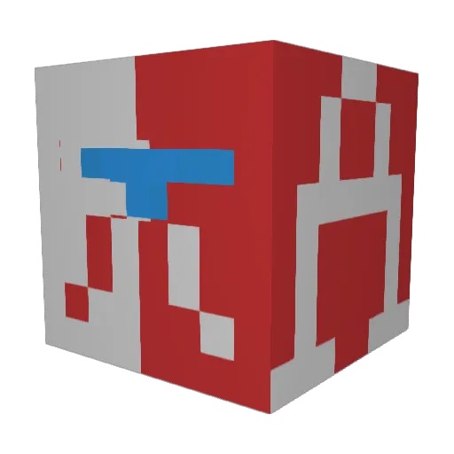 Stary_Pijany_ Minecraft avatar head, 3D render