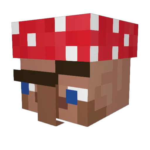 Stas_Torpeda_R6 Minecraft avatar head, 3D render