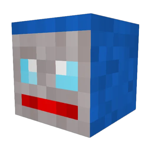 Stas_stas Minecraft avatar head, 3D render