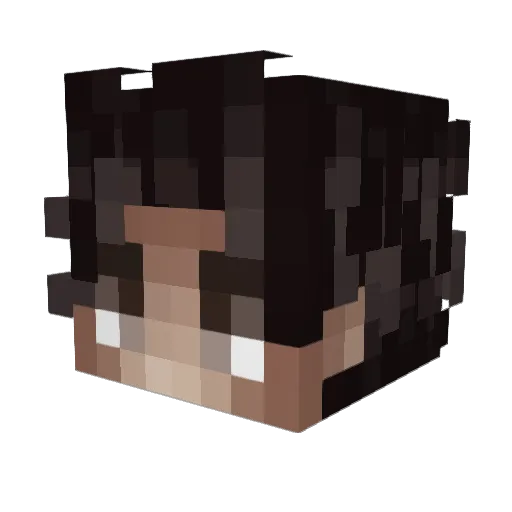 StasiuBojufka Minecraft avatar head, 3D render