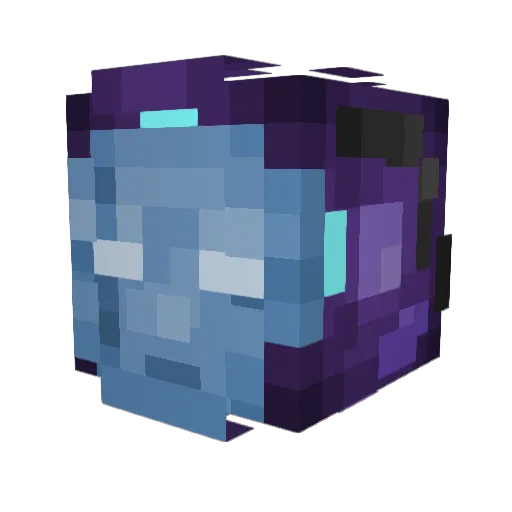 Static7VN Minecraft avatar head, 3D render