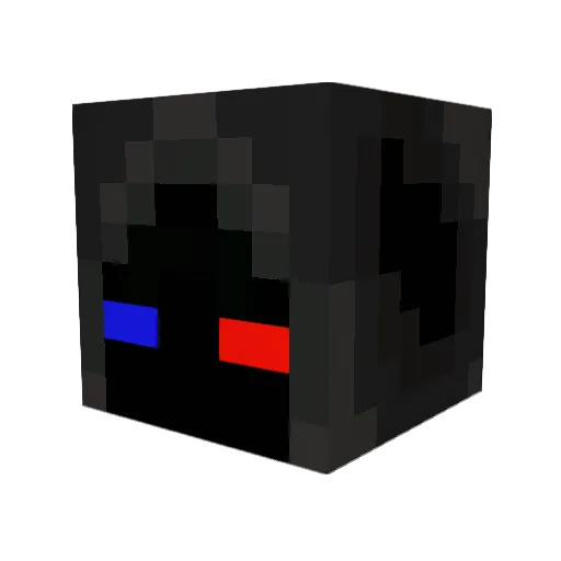 StaticReaper_YT Minecraft avatar head, 3D render