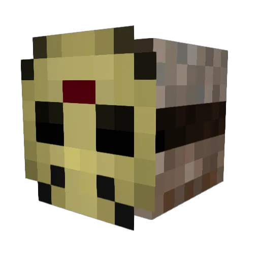 StaticXPearl_ Minecraft avatar head, 3D render