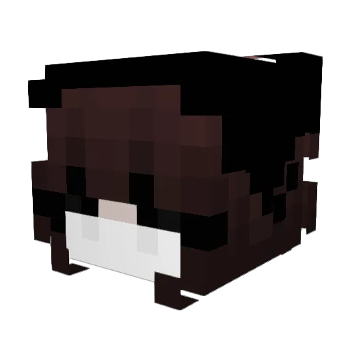 Staticli Minecraft avatar head, 3D render