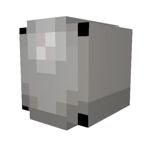 StatikChaos Minecraft avatar head, 3D render