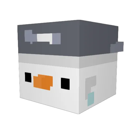 StativHuerde8 Minecraft avatar head, 3D render