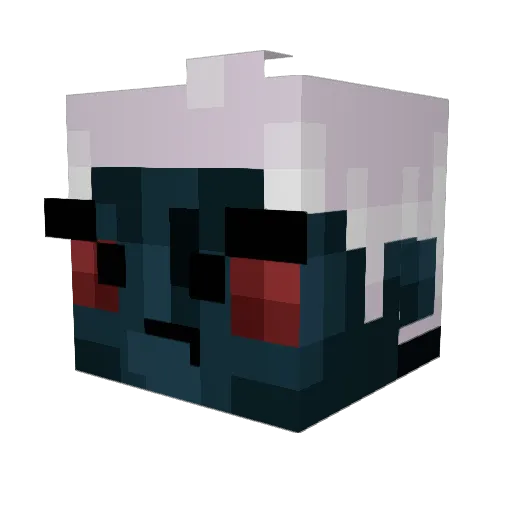 StaubeYY Minecraft avatar head, 3D render