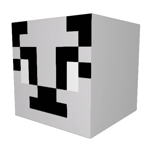 StaubiiiHD Minecraft avatar head, 3D render