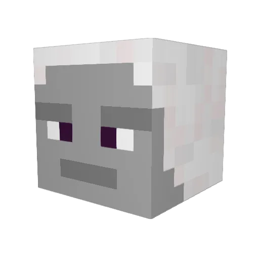 Staume Minecraft avatar head, 3D render