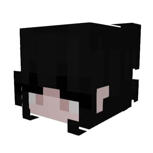 Stawwbewwy Minecraft avatar head, 3D render