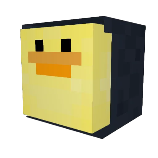 StayChill Minecraft avatar head, 3D render