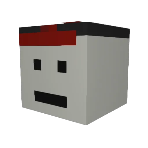 StayFreshChzBgs Minecraft avatar head, 3D render