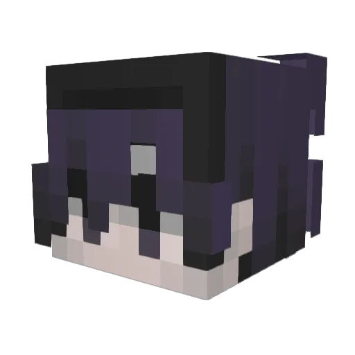 StayFreshTM Minecraft avatar head, 3D render