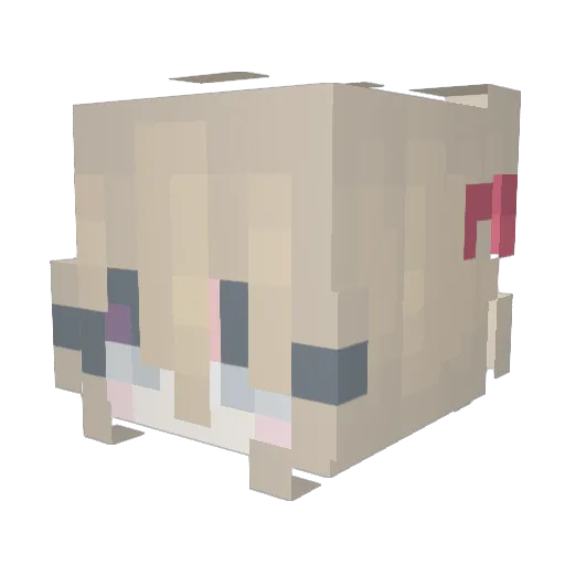 StayKay Minecraft avatar head, 3D render