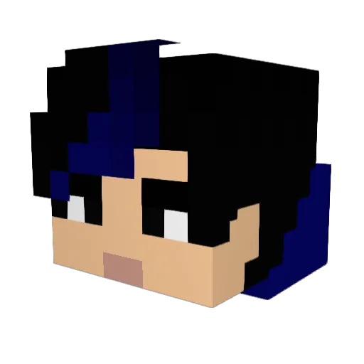 StayTrue1018 Minecraft avatar head, 3D render