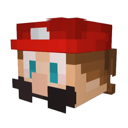 Stay_Night98 Minecraft avatar head, 3D render