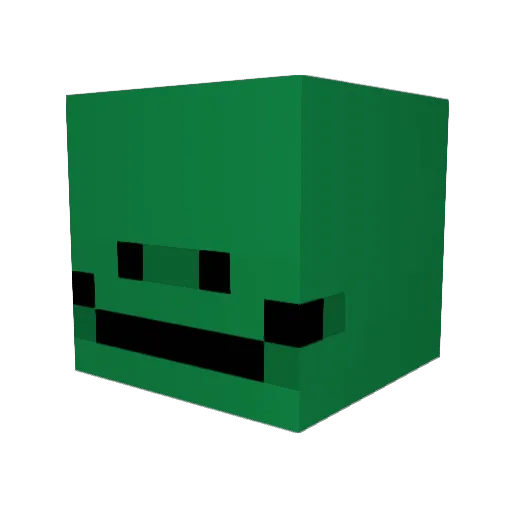 StayerThe1st Minecraft avatar head, 3D render