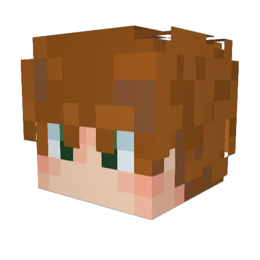 Staz____ Minecraft avatar head, 3D render