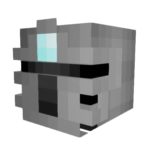 Steak_Assassin Minecraft avatar head, 3D render