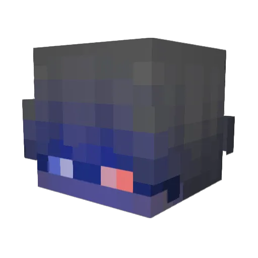 StealthBear_ Minecraft avatar head, 3D render