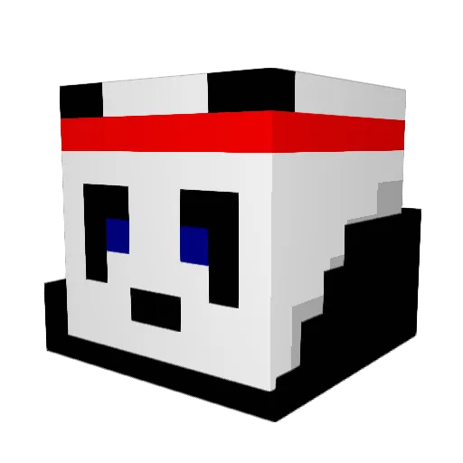 Stealth_Ninjjja Minecraft avatar head, 3D render