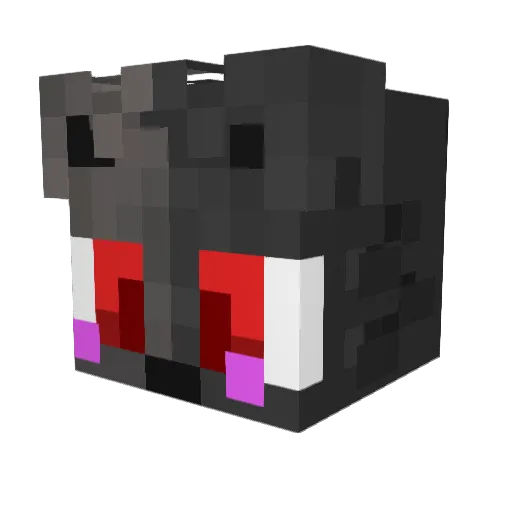 Stedee8722 Minecraft avatar head, 3D render
