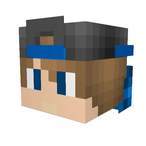Steevoo94 Minecraft avatar head, 3D render