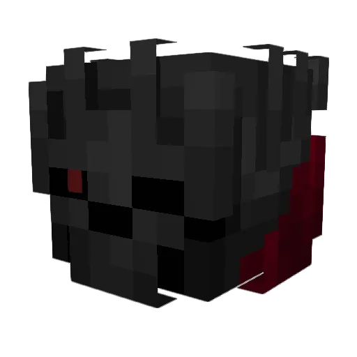 Steewest Minecraft avatar head, 3D render