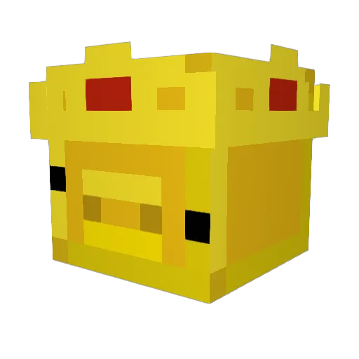 StefBar Minecraft avatar head, 3D render